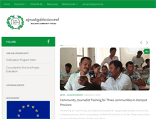 Tablet Screenshot of bcv-cambodia.org